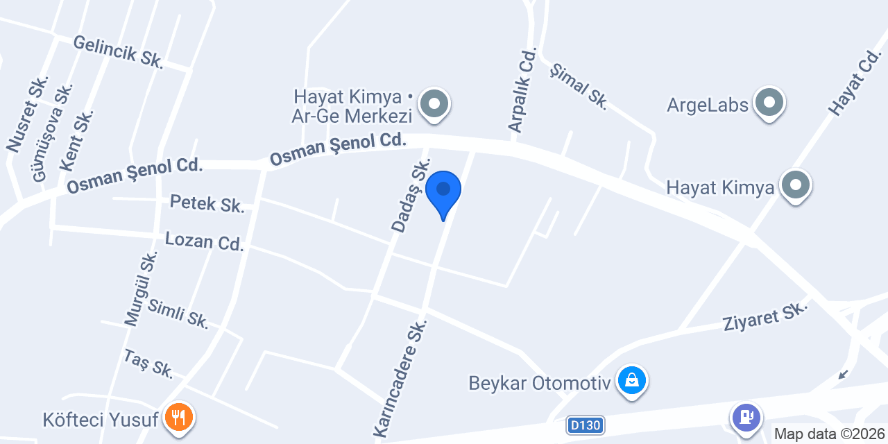 TMA METAL konumu