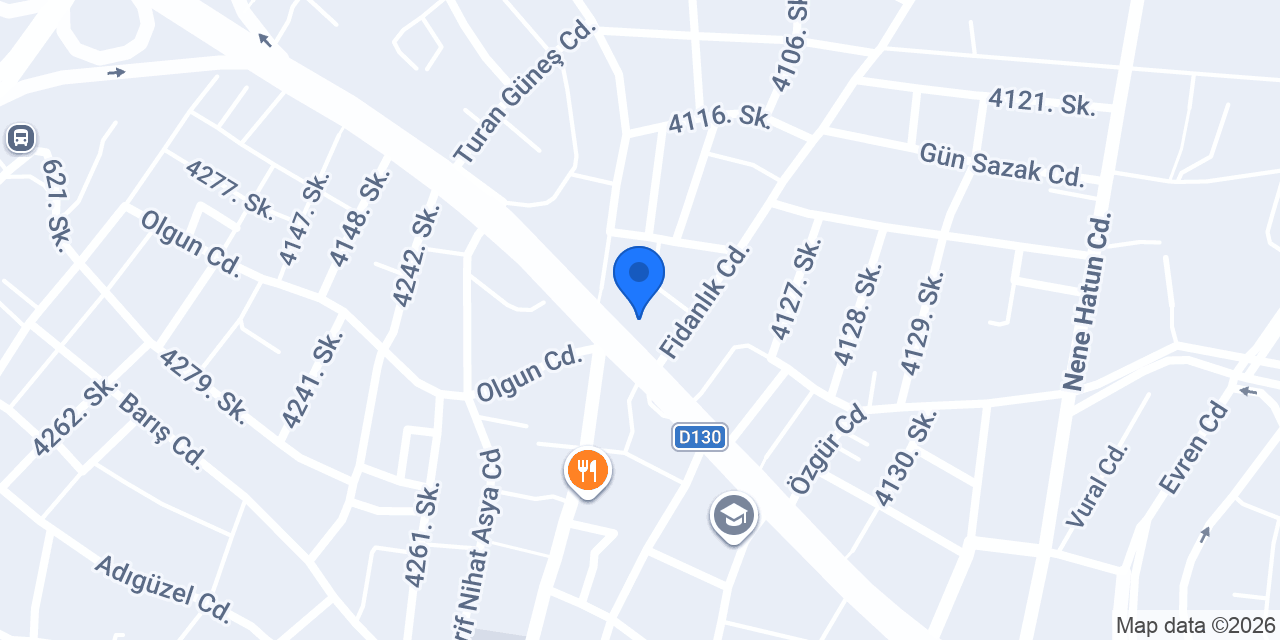 Erva Eğitim Kurumları konumu