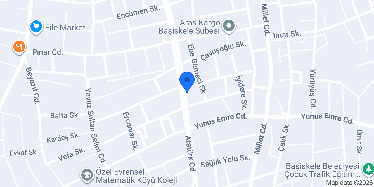 Domino's Pizza Başiskele konumu