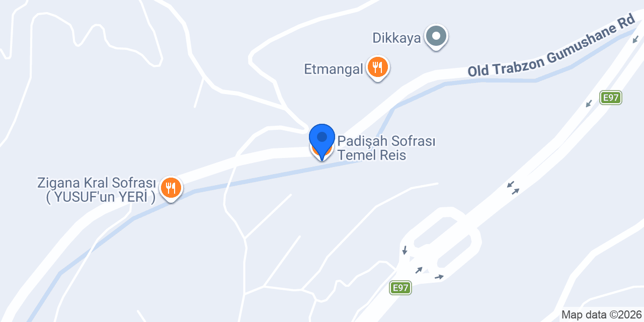 Padişah Sofrası Temel Reis konumu