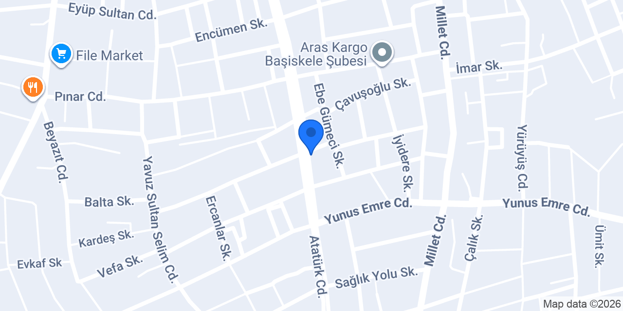Sürat Kargo Başiskele Şube konumu