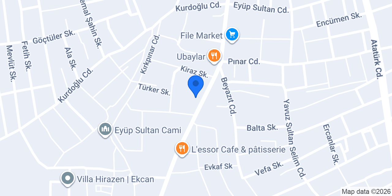 Nar Veteriner Kliniği konumu