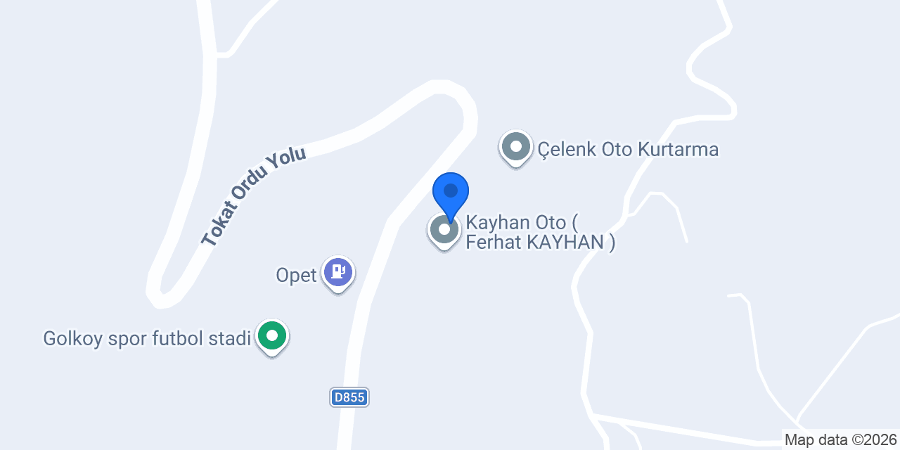 Garanti İş Mobilya & PVC konumu