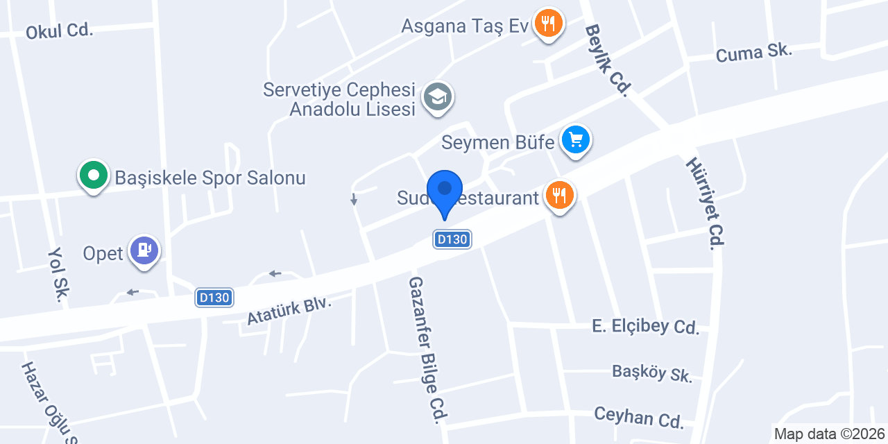 Sinanoğlu Isı Sanayi konumu