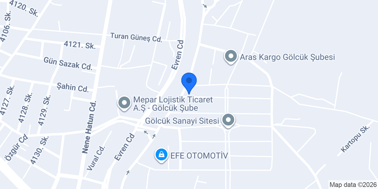 İKİZ TURBO konumu