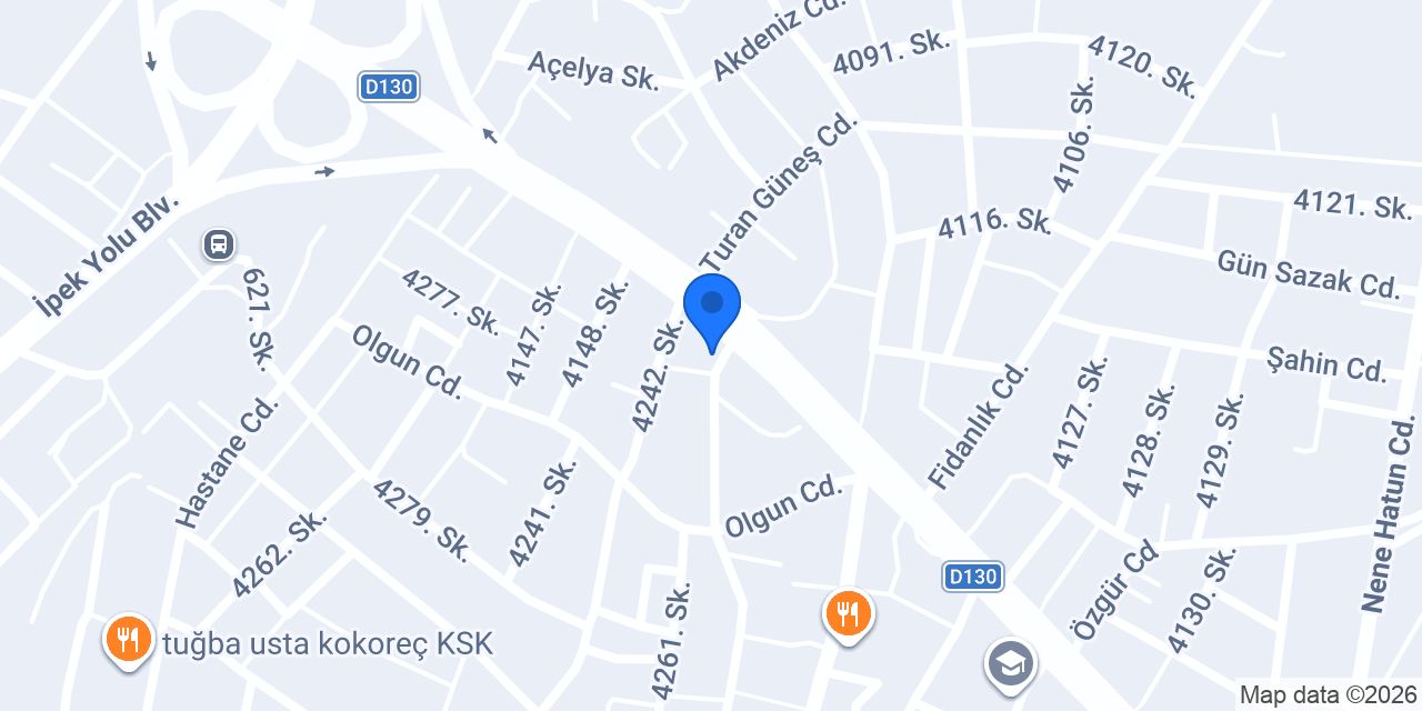 Tektaş Mermer konumu