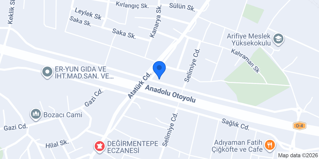 Sakarya Manitou Kiralama konumu