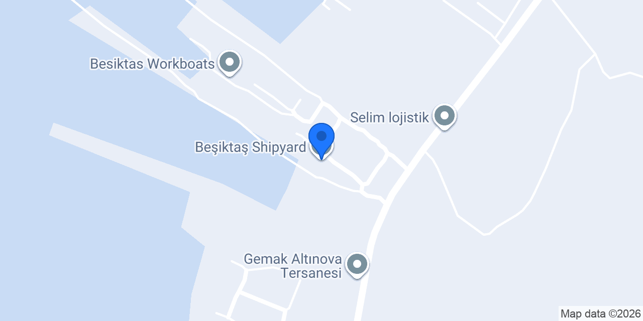 Beşiktaş Shipyard konumu