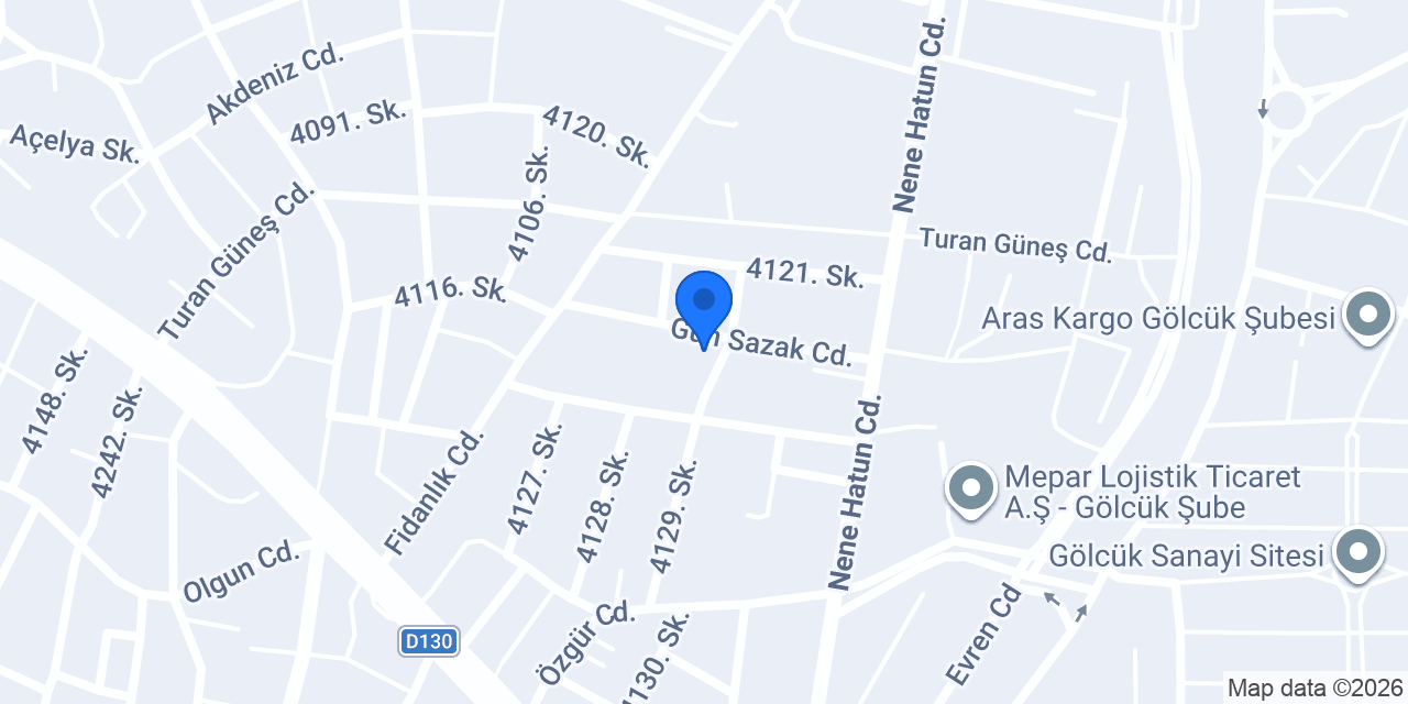 ÖZKA Ebatlama konumu