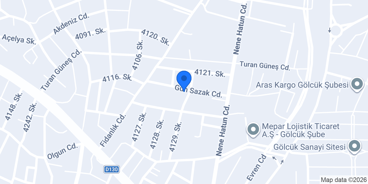 ÖZKA Modüler Mobilya Sistemleri konumu