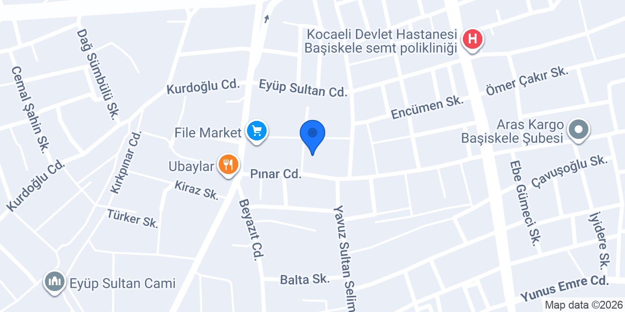 İŞLER KİTABEVLERİ BAŞİSKELE ŞUBE konumu