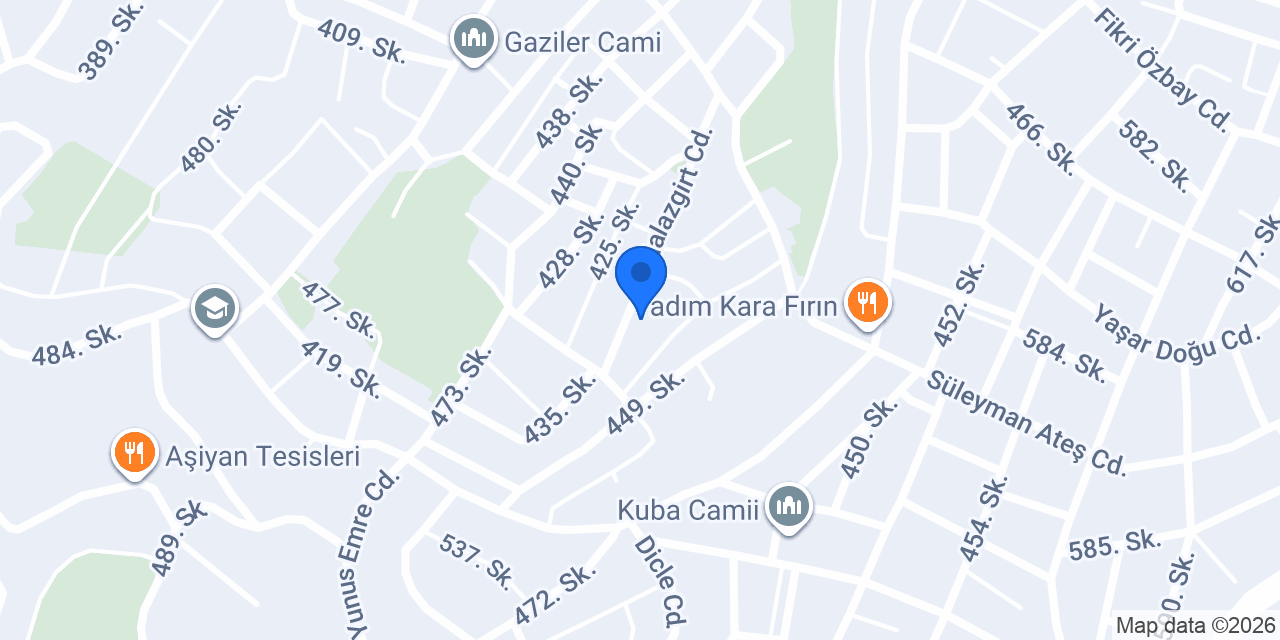 KOCATEPE CAMİİ konumu