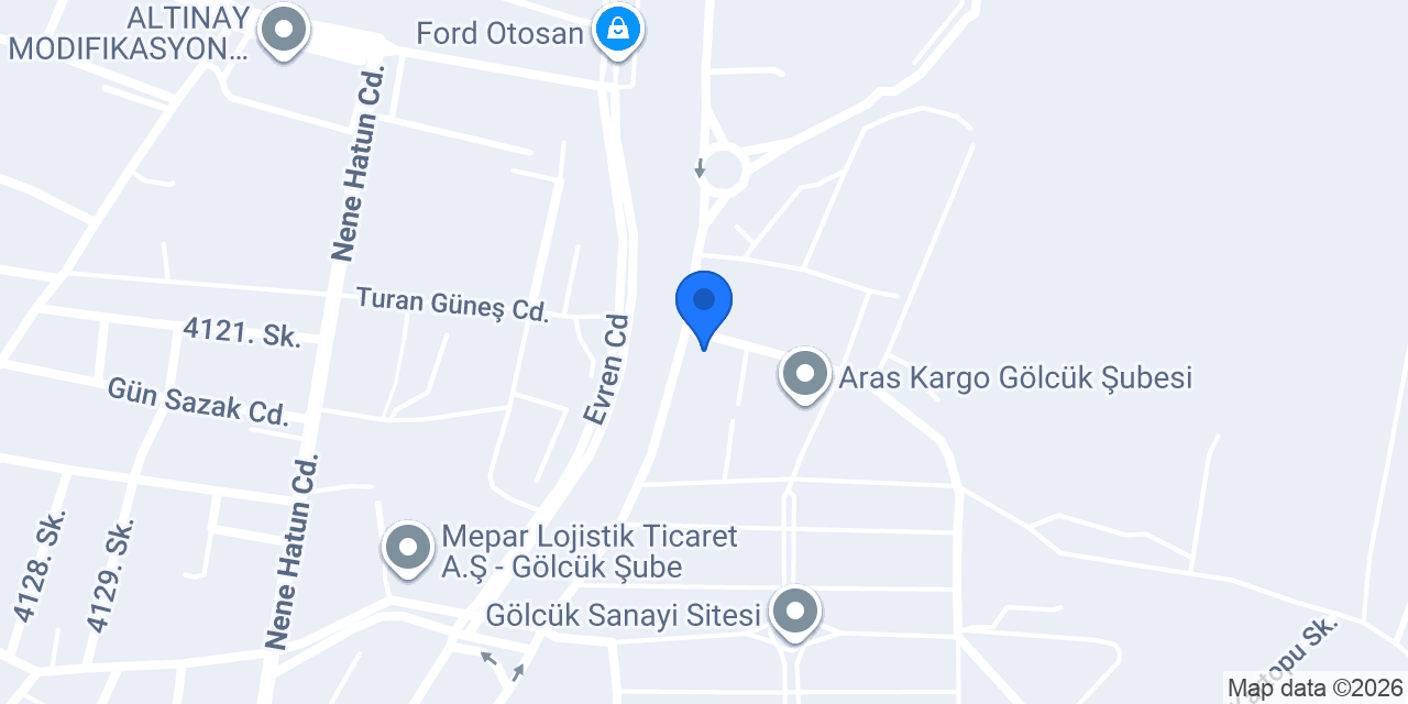 LastikPark - Özerler Otomotiv konumu