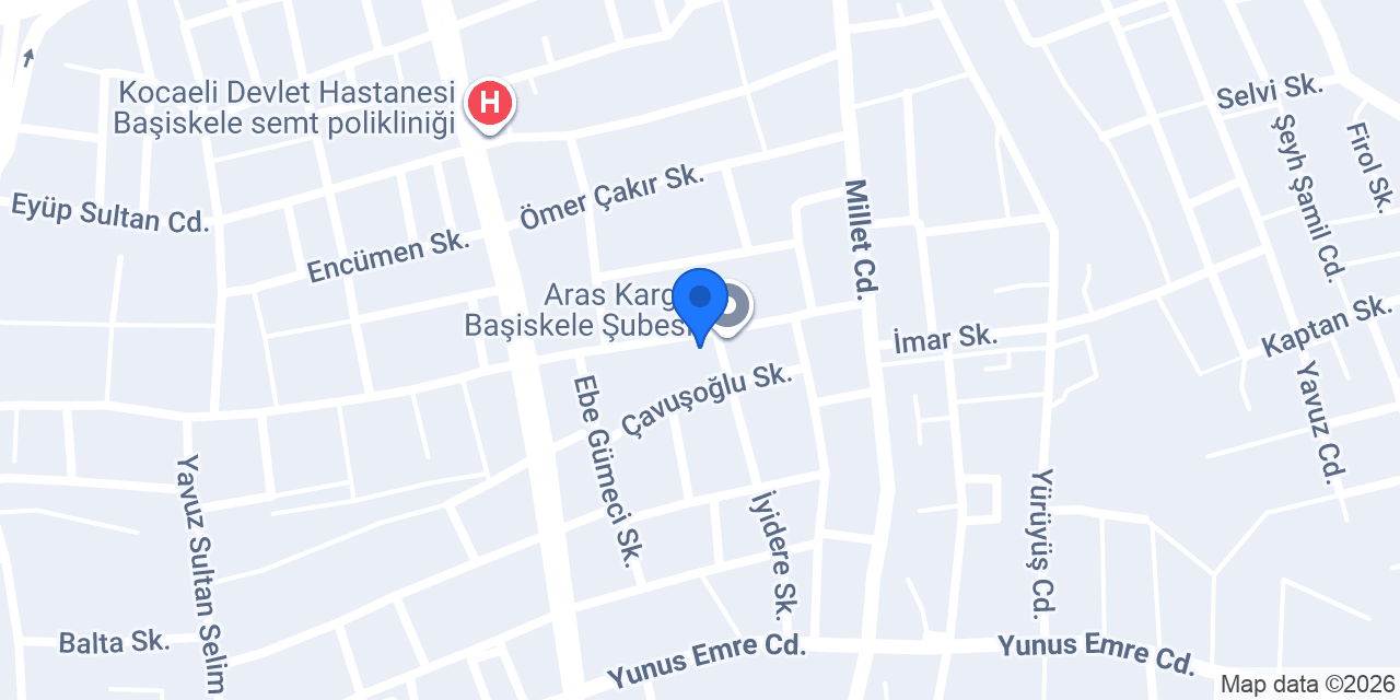 Başiskele ÇiçekçimASELCAN konumu