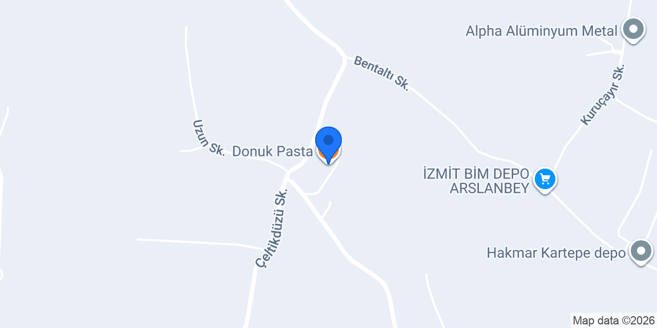 Donuk Pasta konumu