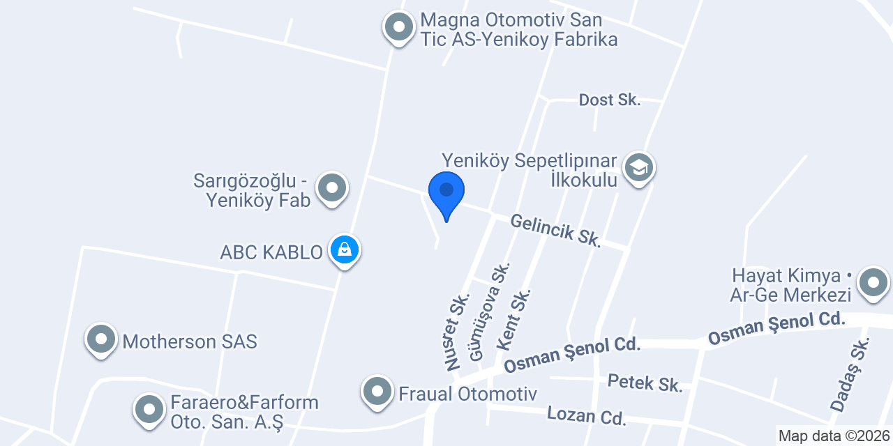 Anadolu Robotik konumu