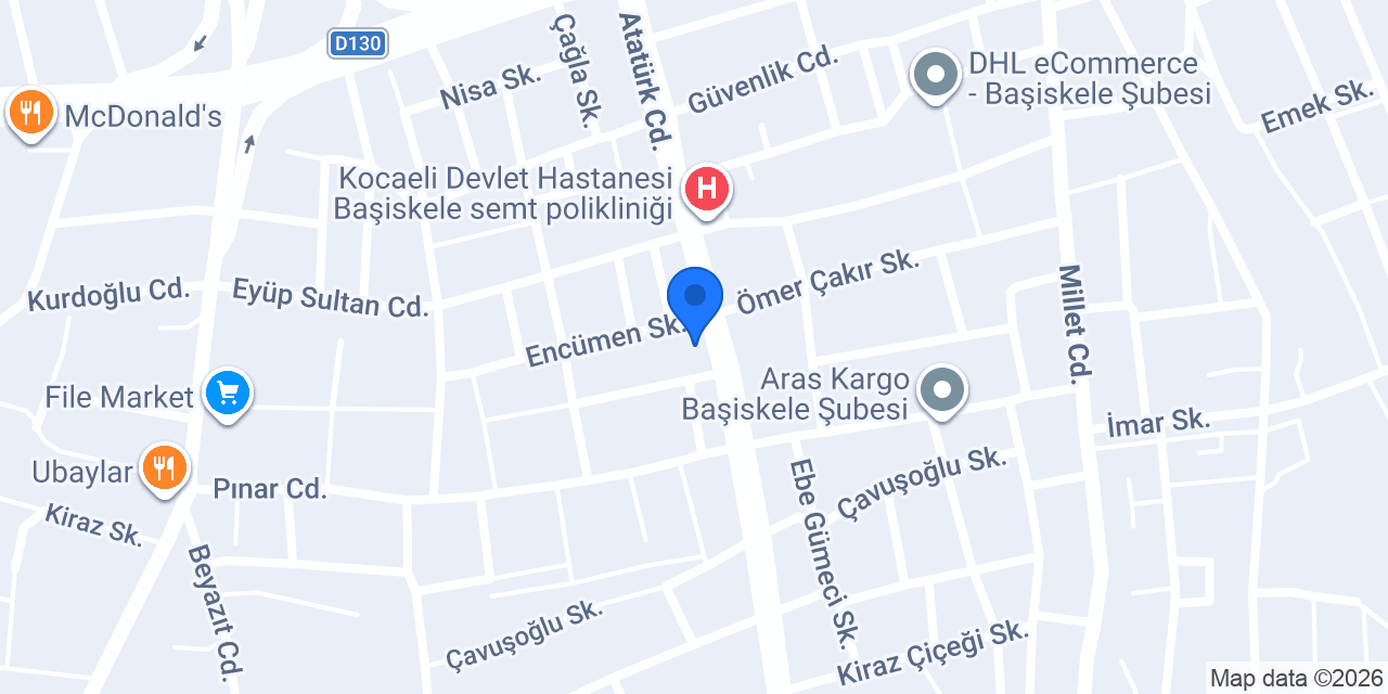 Bilçelik Elektrik konumu
