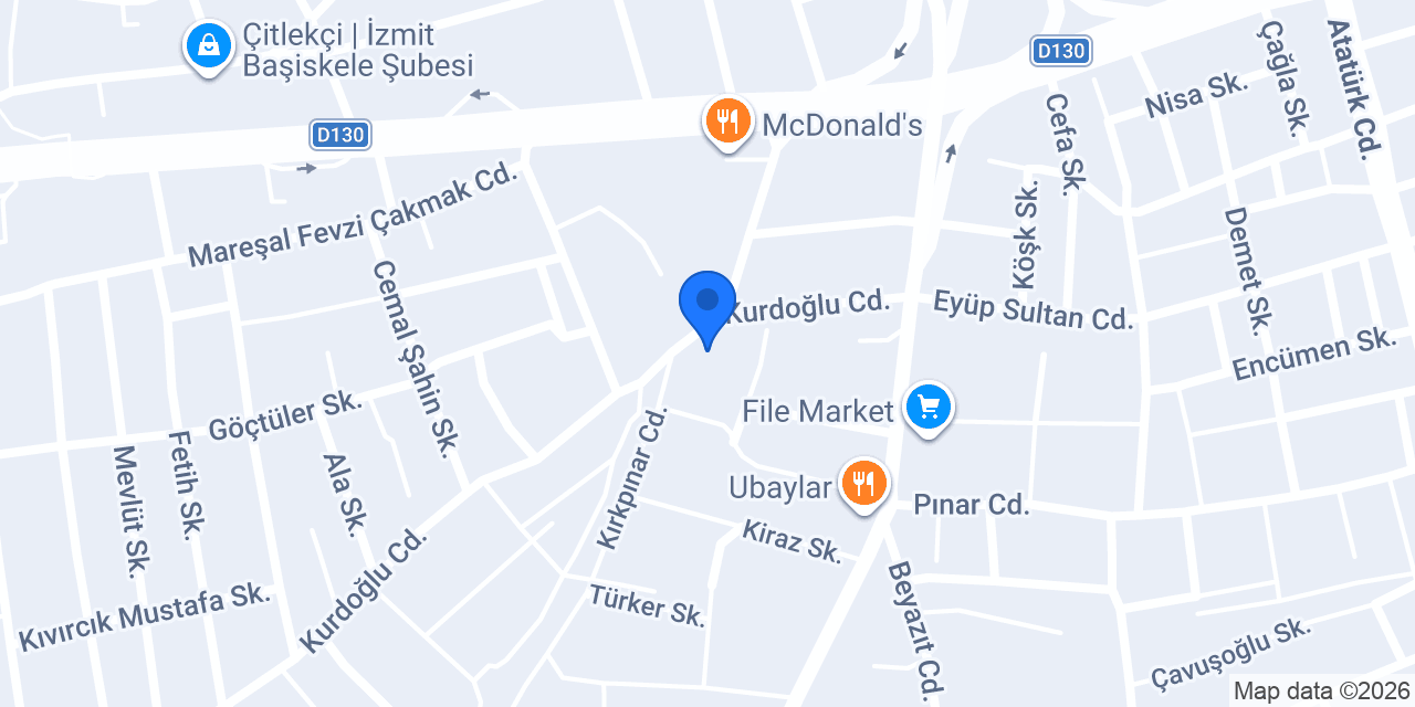 Simetri havuz konumu