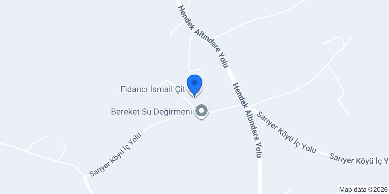 Fidancı İsmail Çit konumu