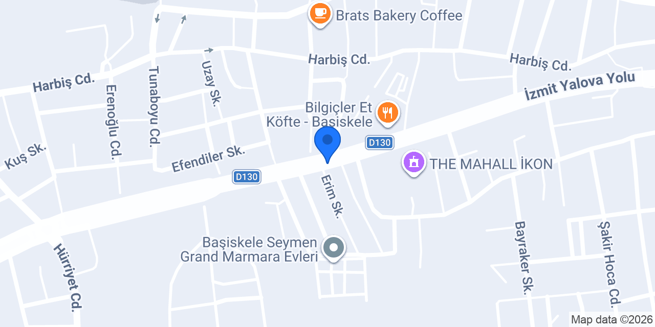 Gerçek Bambu Sanayi konumu