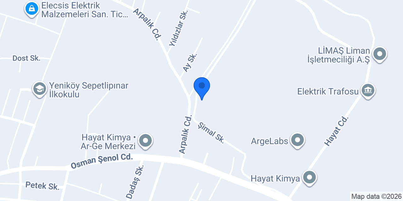Sinerji Makine konumu