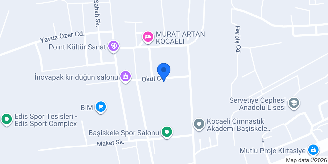 Başiskele Anadolu Lisesi konumu