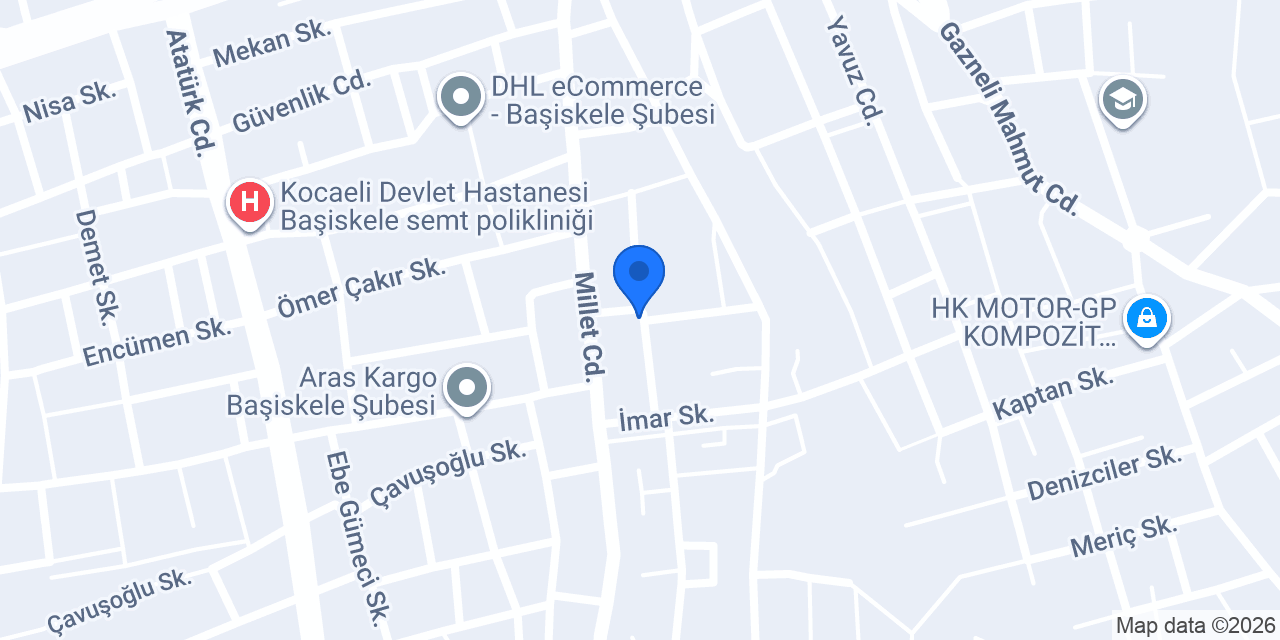 NETAŞ ELEKTRİK ELEKTRONİK konumu
