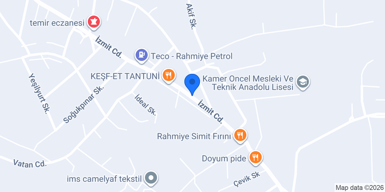 MARAŞLIM dondurma konumu