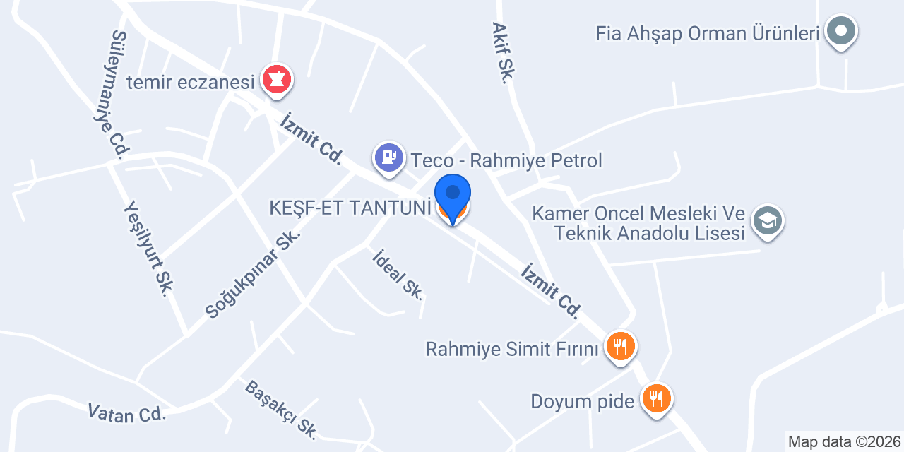 KEŞF-ET TANTUNİ konumu