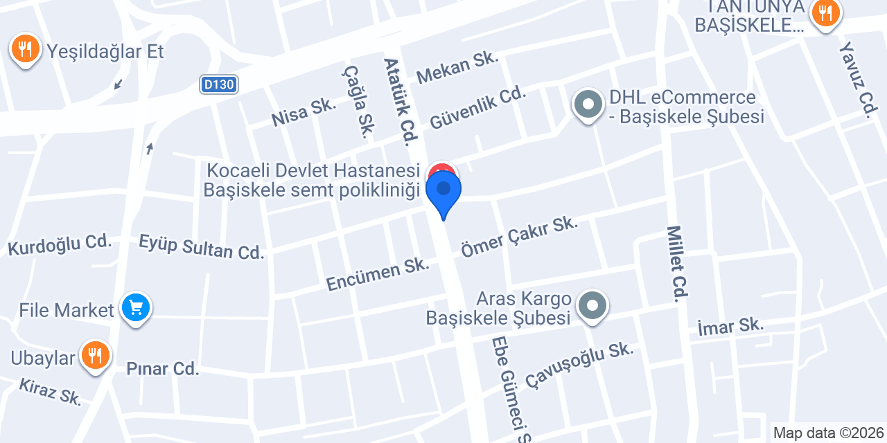 Başiskele Eczanesi konumu