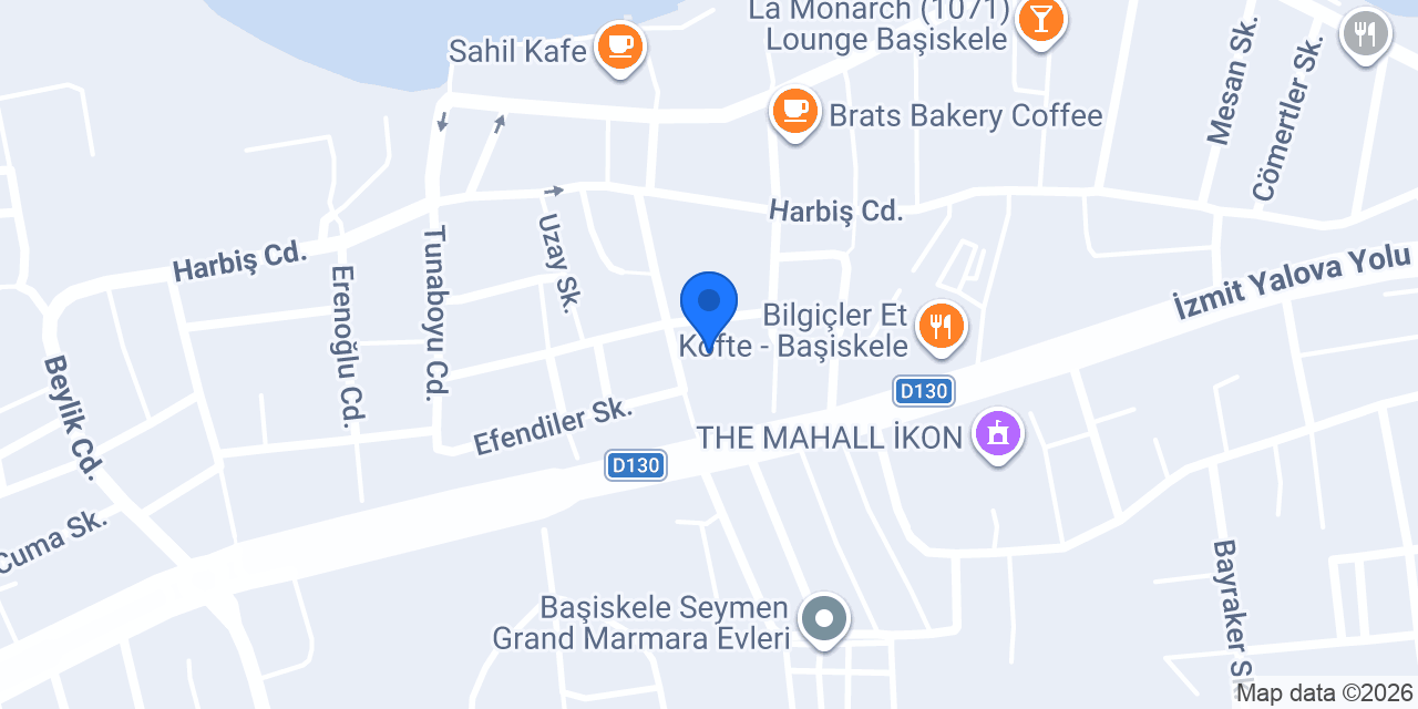 Başiskele Halk Eğitimi Merkezi konumu