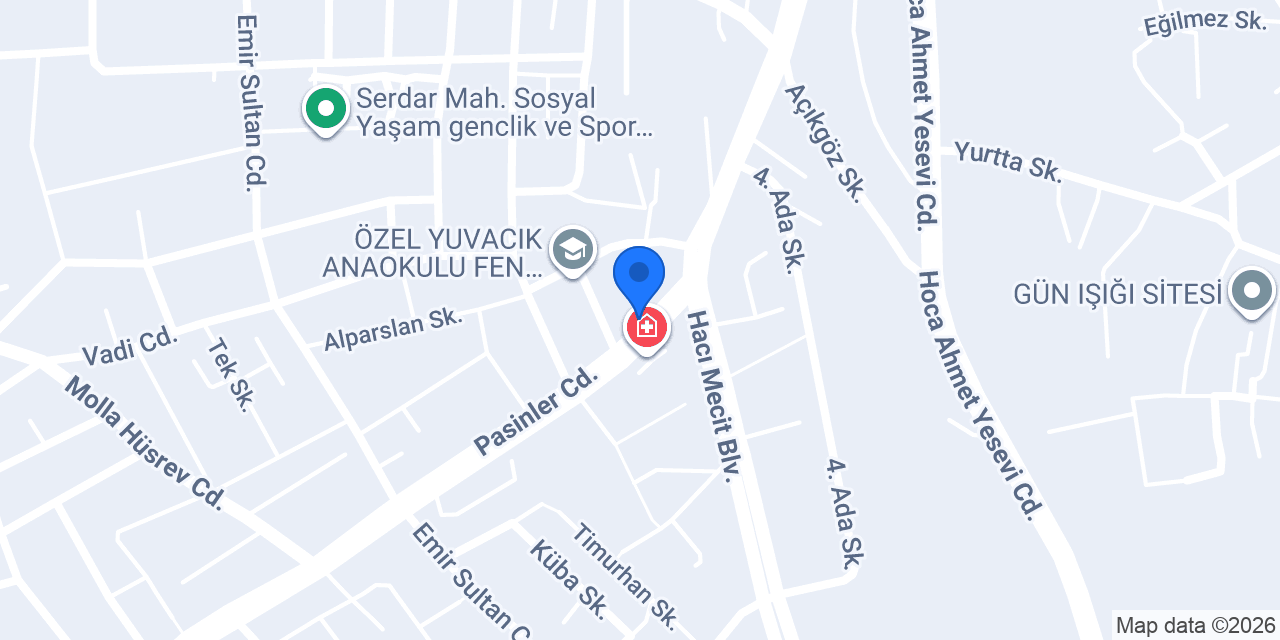Özkan eczanesi konumu