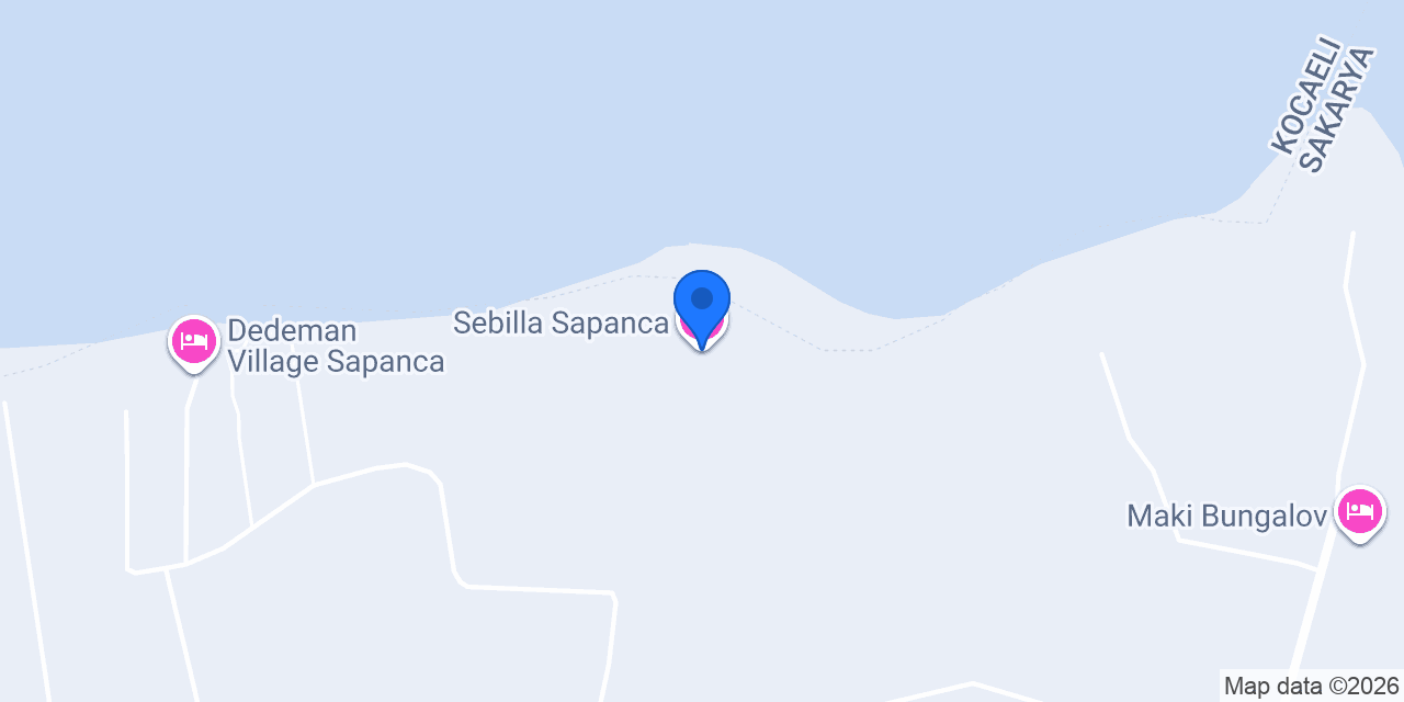 Sebilla Sapanca konumu