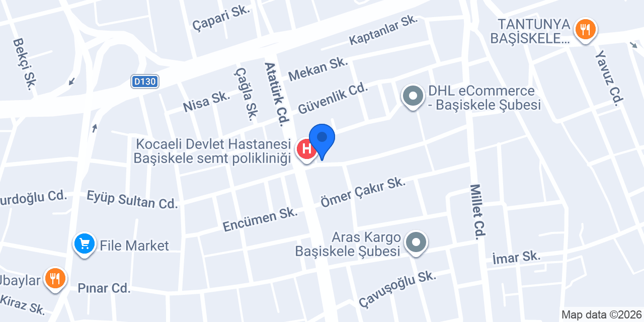 Başiskele MEDiKAL konumu