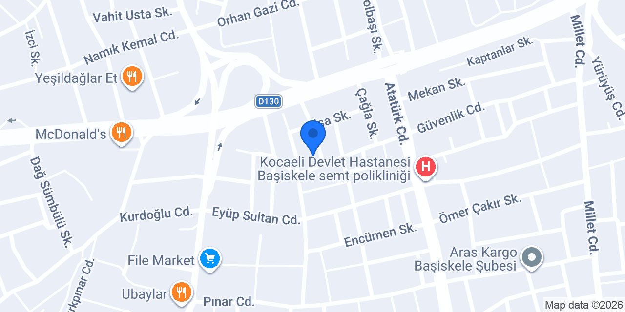 Method İlaçlama- Kocaeli Böcek İlaçlama Şirketi konumu