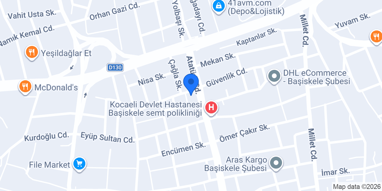 Fatih Altun Erkek Kuaförü konumu