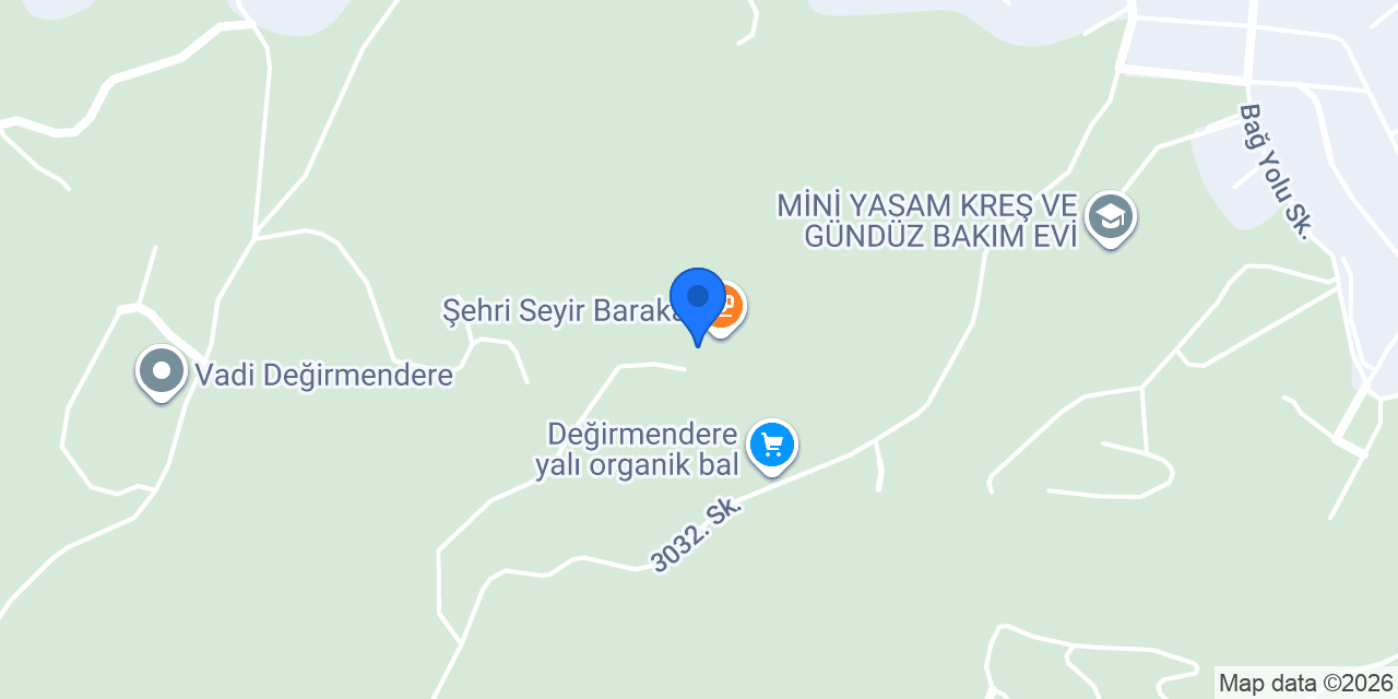 Kayıp Manzara Kafe konumu
