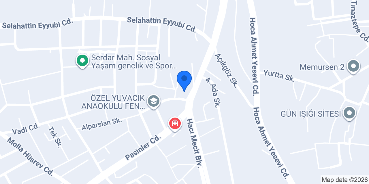 YEKTA MARKET konumu