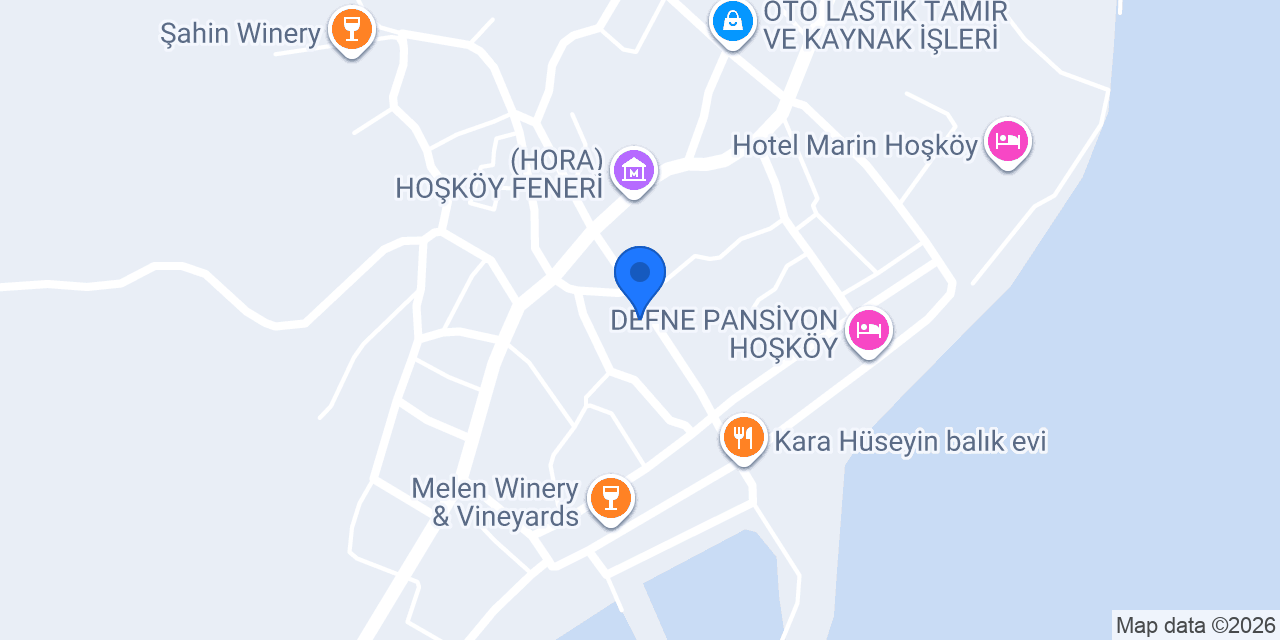 Hoşköy İlköğretim Okulu konumu