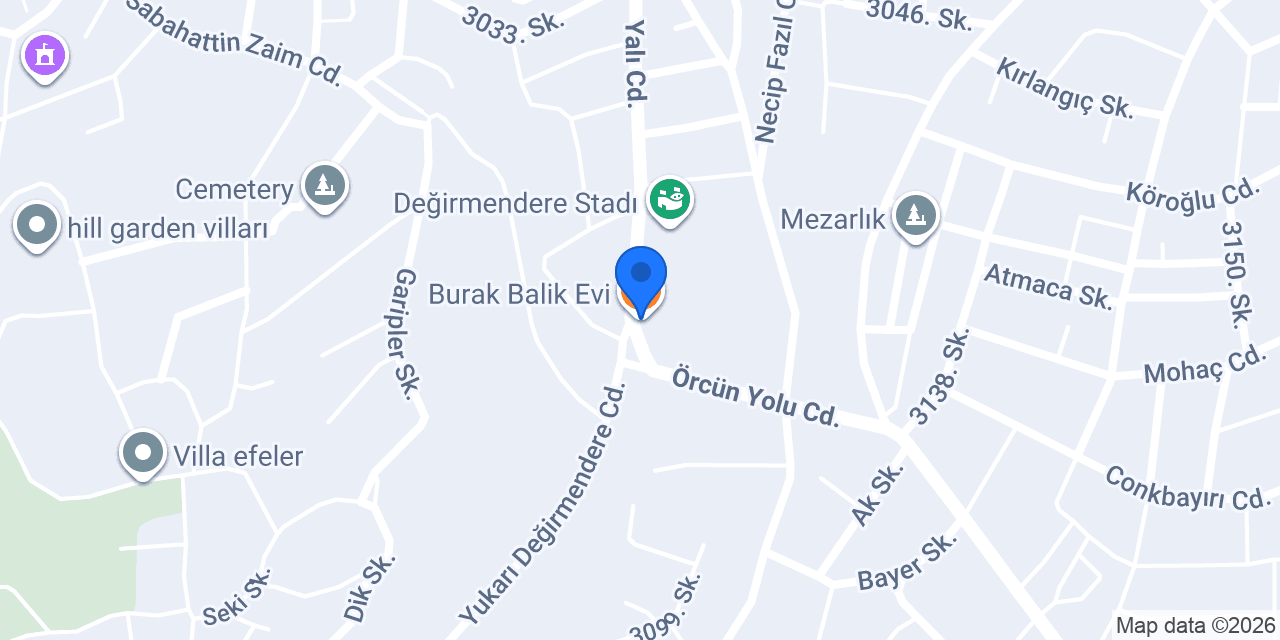 Burak Balik Evi konumu