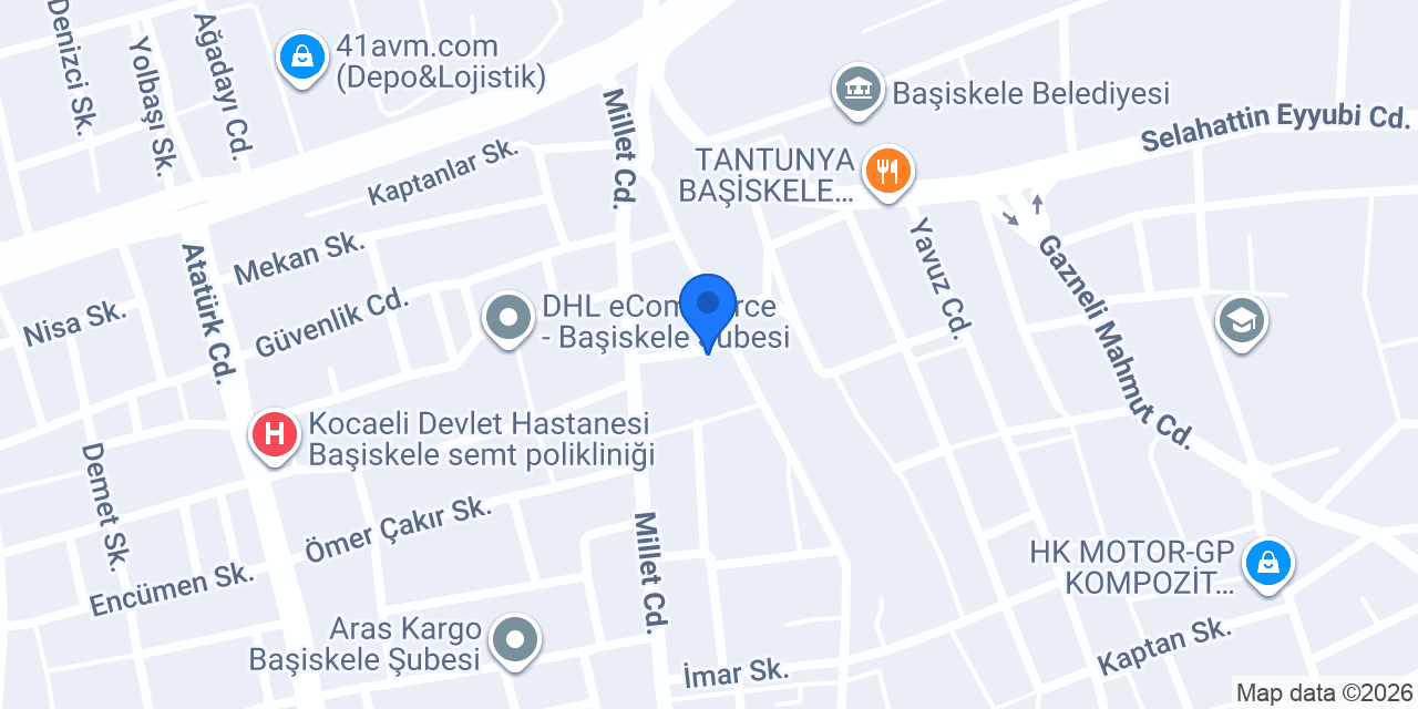 Özkaraman Terzi konumu