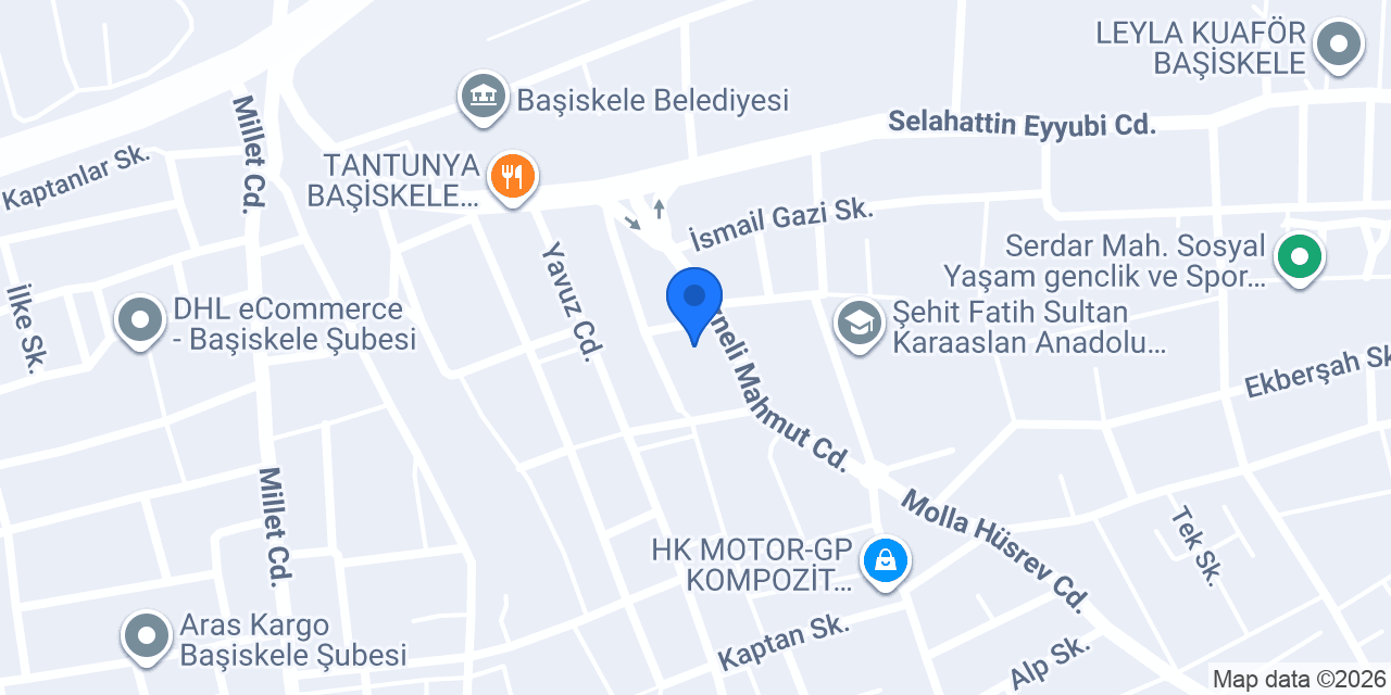 Moneta Pilates Stüdyo konumu