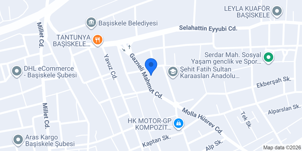 BK YAPI MARKET konumu