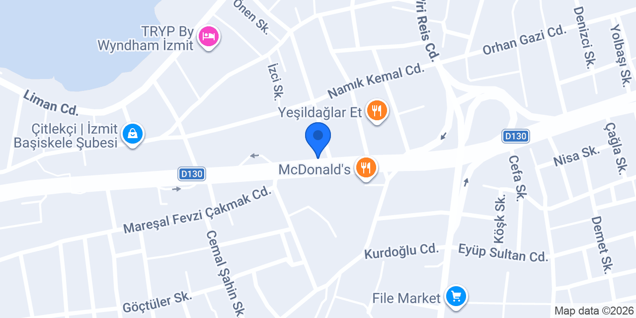 İpek pişmaniye konumu