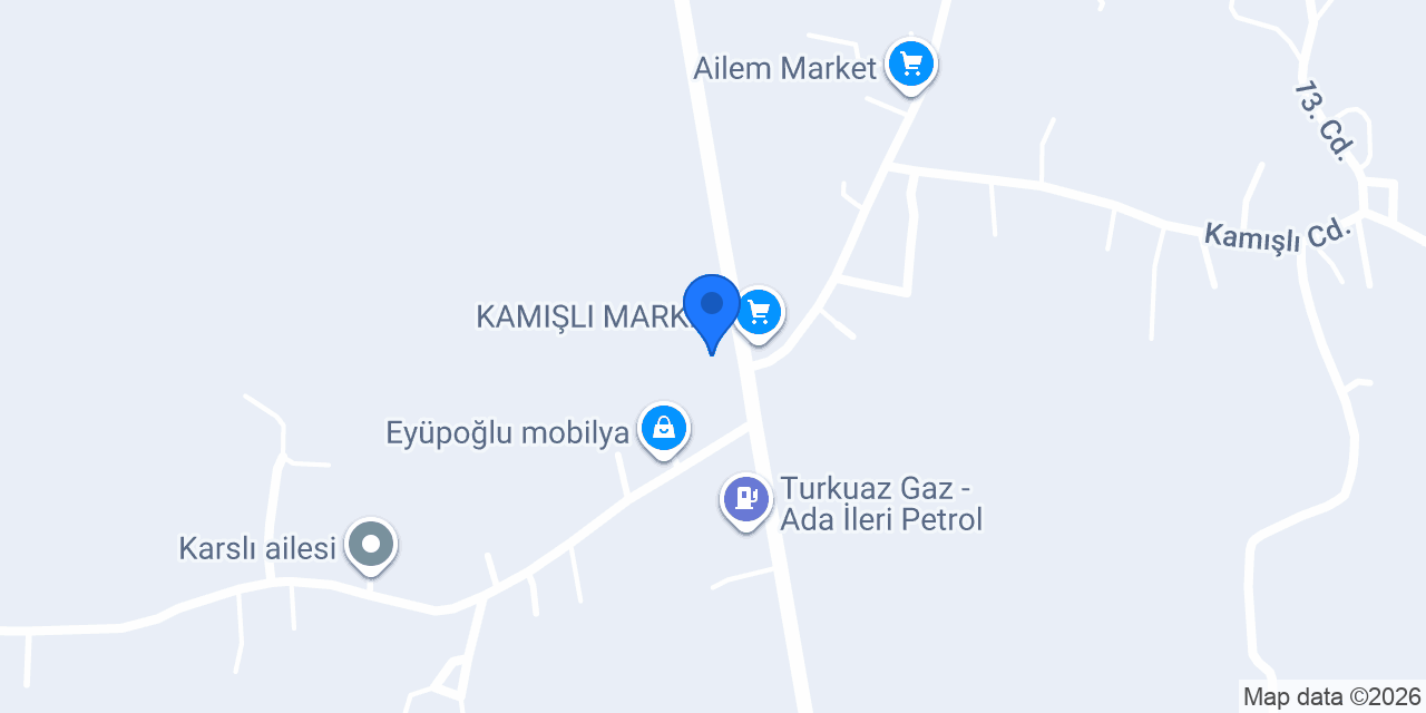 YAVUZ Ticaret Yapı Malzemeleri Ve Dekorasyon konumu