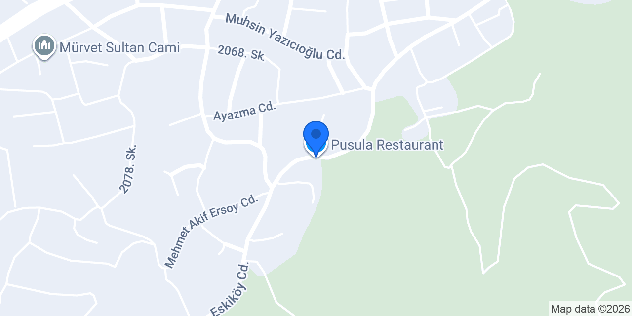 Pusula Restaurant konumu