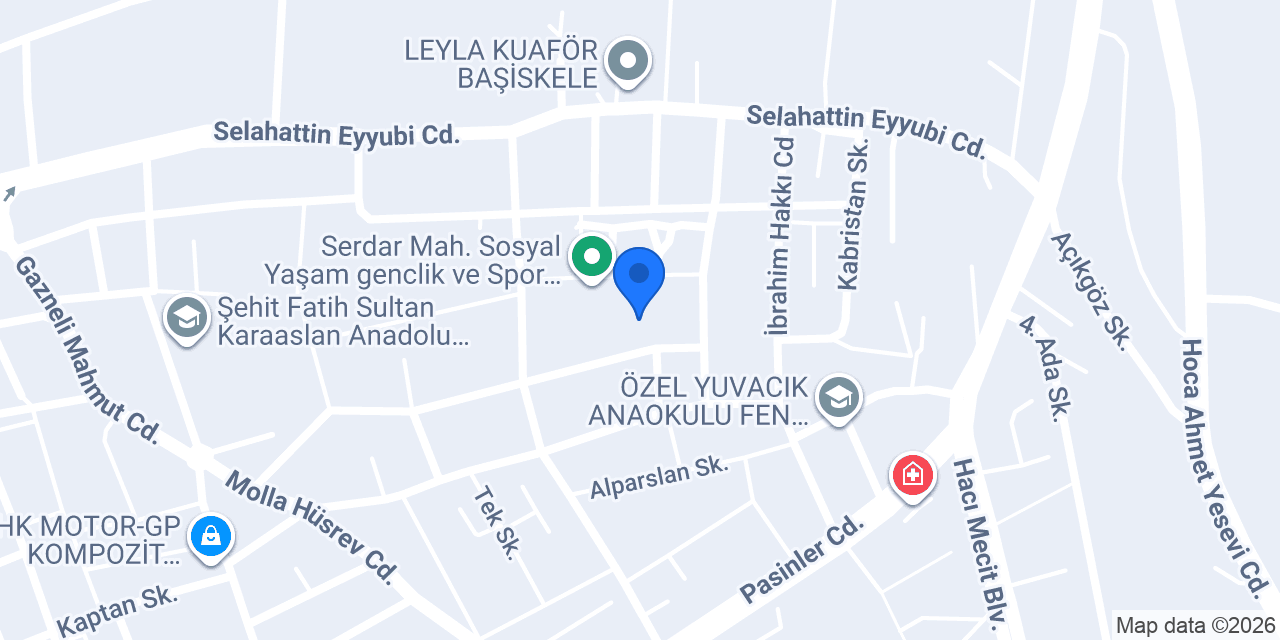 Yıldırım konumu