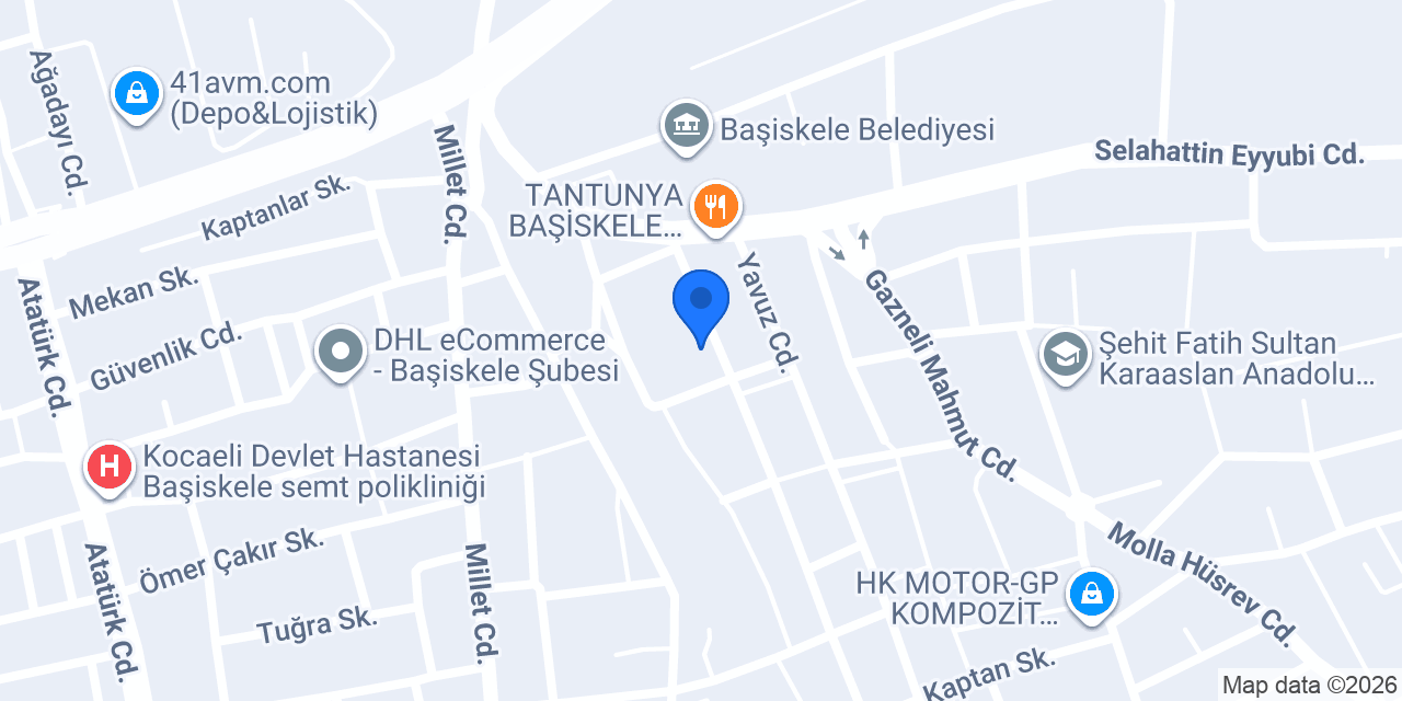 LİDER HALI YIKAMA (KOCAELİ) konumu