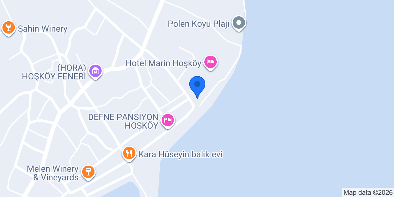 Esinti Cafe Hoşköy konumu
