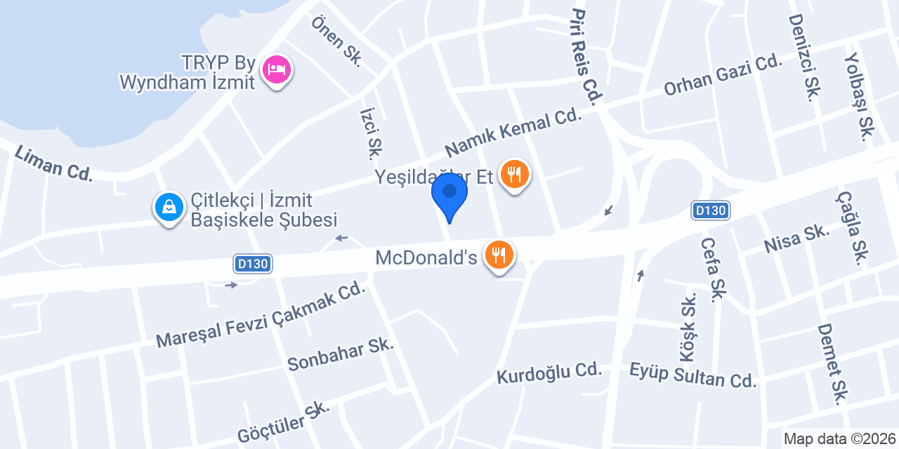 Kocaeli Final Okulları konumu